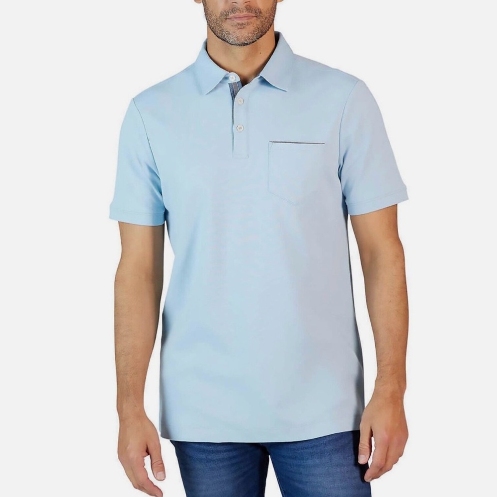 Tahari Fine Cotton Polo Shirt